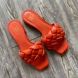 Worthington braided sandals